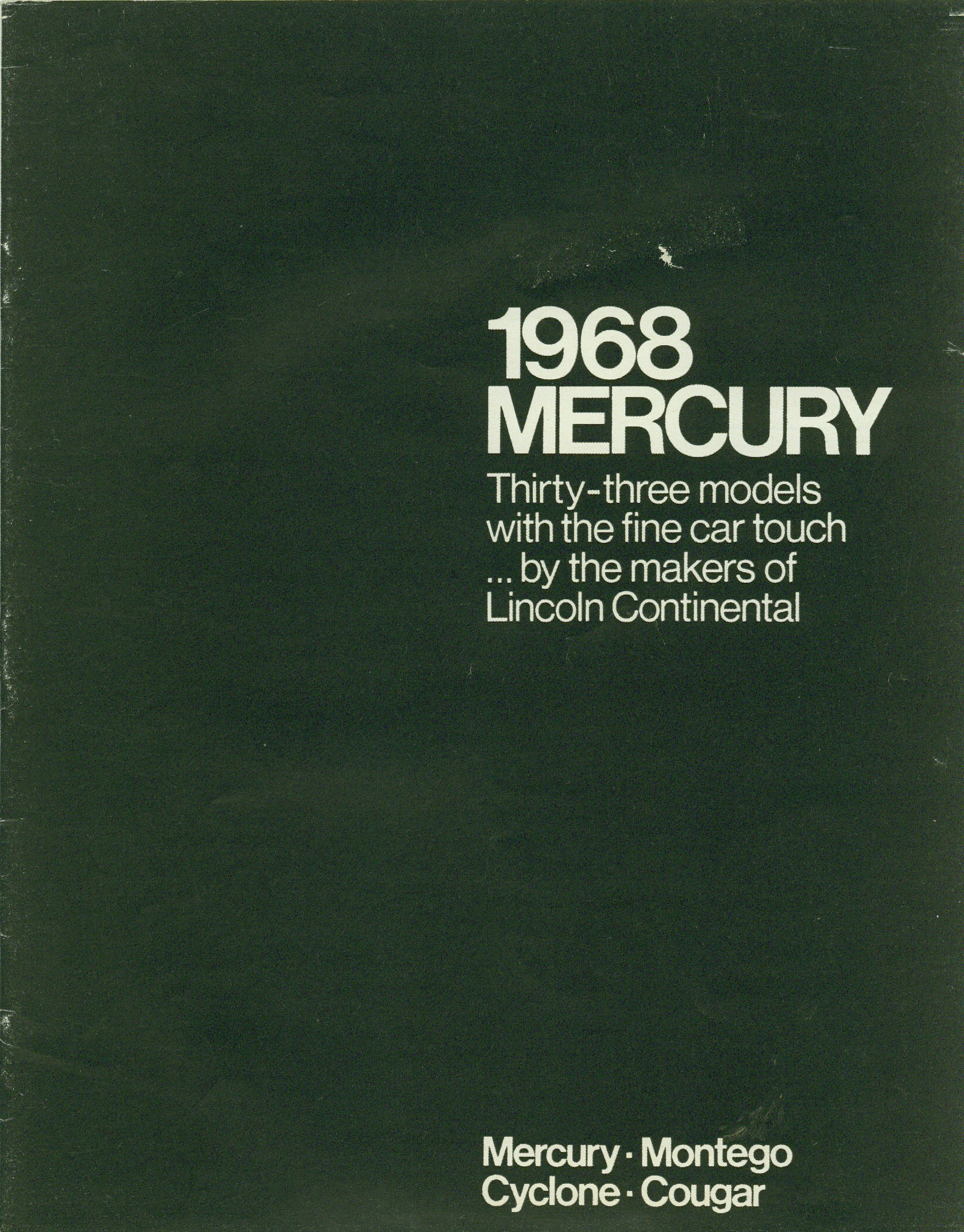 1968 Mercury Brochure Page 21